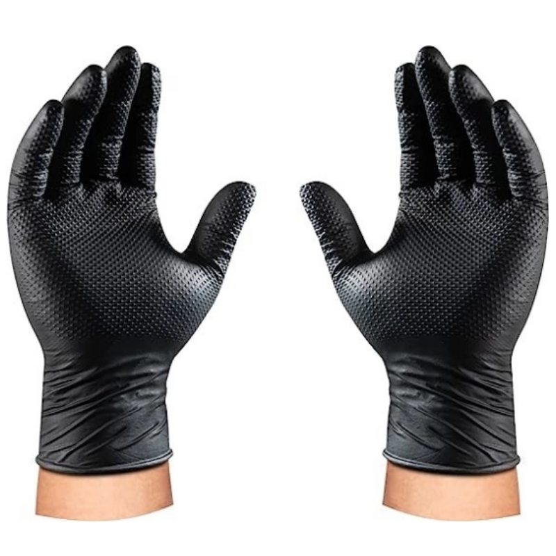 8Mil Heavy Duty Black Nitrile  - Nitrile Mechanic Glove recension och pris