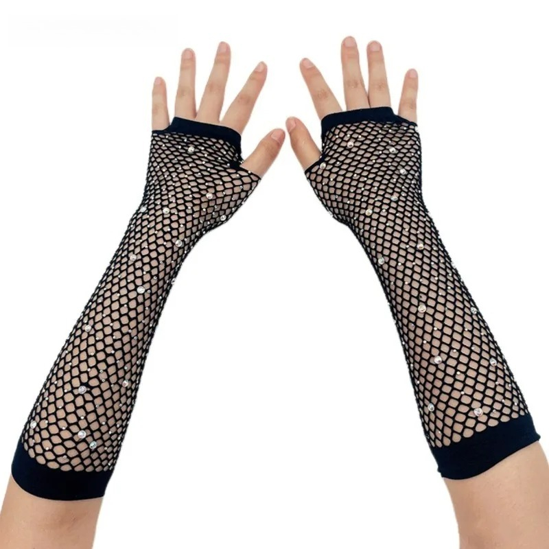 Wedding Breathable Fingerless  - Fingerless Glove Knit recension och pris