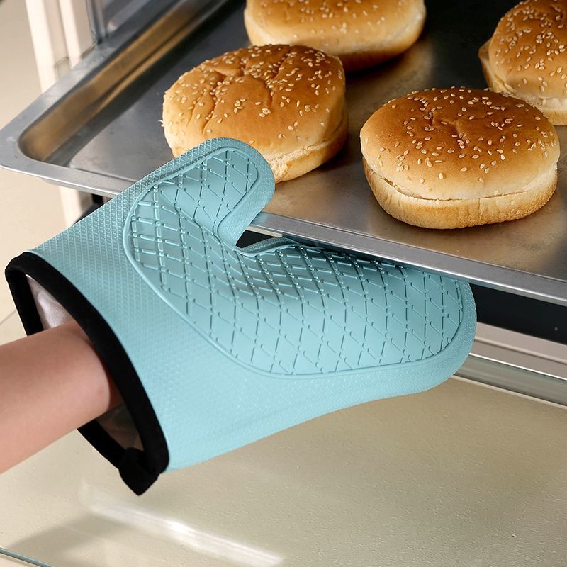 2pcs heat insulation gloves, a - Oven Mitt Silicone recension och pris
