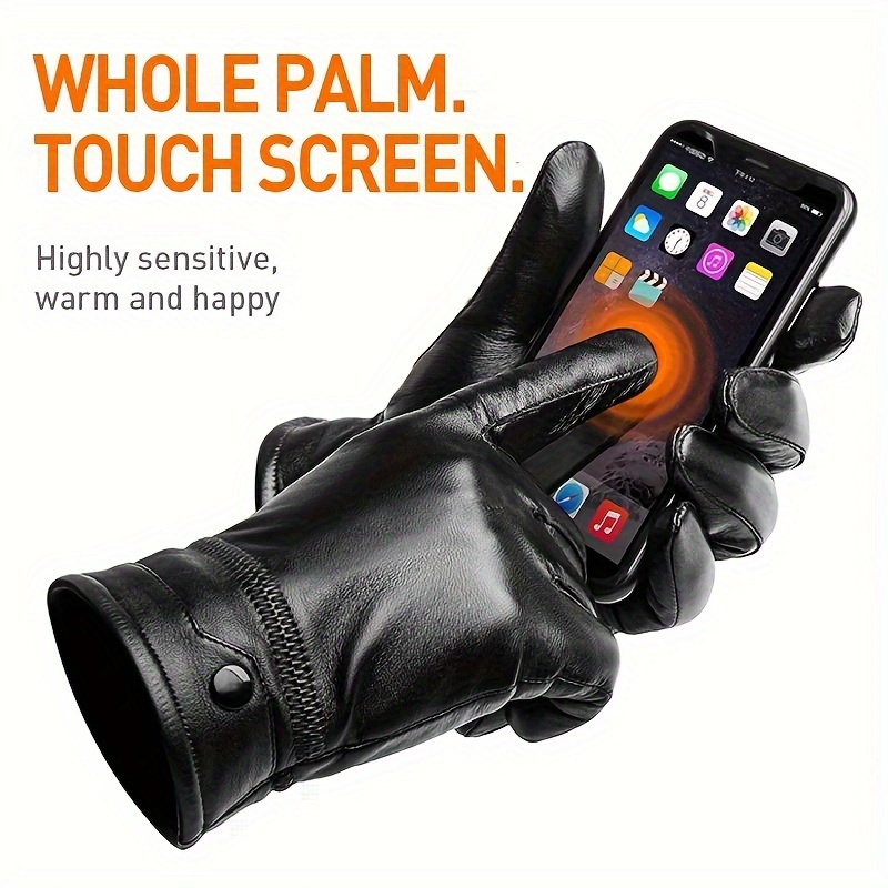 BISON DENIM Genuine Sheepskin  - Leather Driving Glove recension och pris