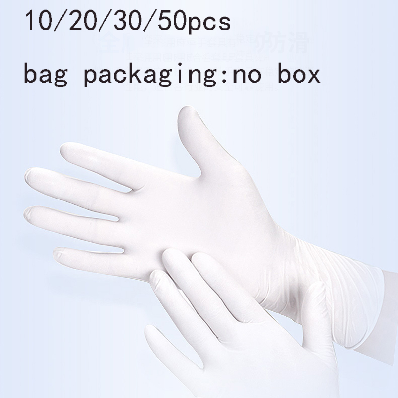 S/M/L/XL White Disposable Nitr - Dish Glove Rubber recension och pris