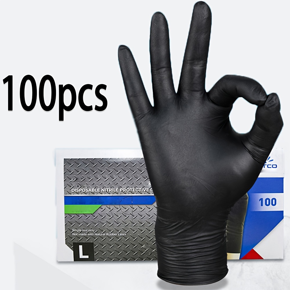 Black Disposable Nitrile Glove - Nitrile Mechanic Glove recension och pris