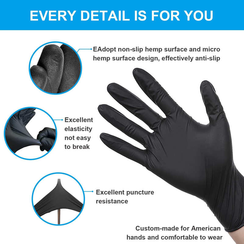 20/50/100PCS Disposable Nitril - Nitrile Mechanic Glove recension och pris