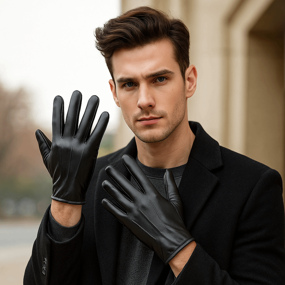 Fashion Black Driving Gloves P - Leather Driving Glove recension och pris
