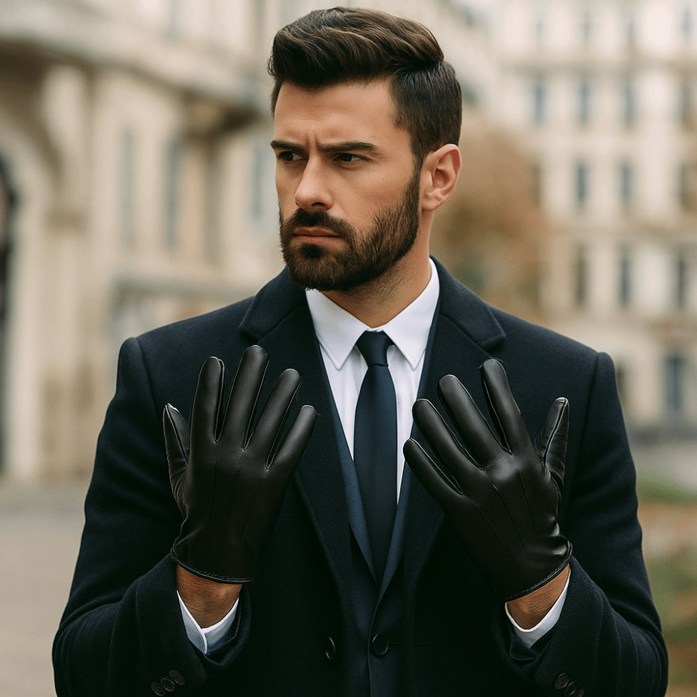Fashion Black Driving Gloves P - Leather Driving Glove recension och pris