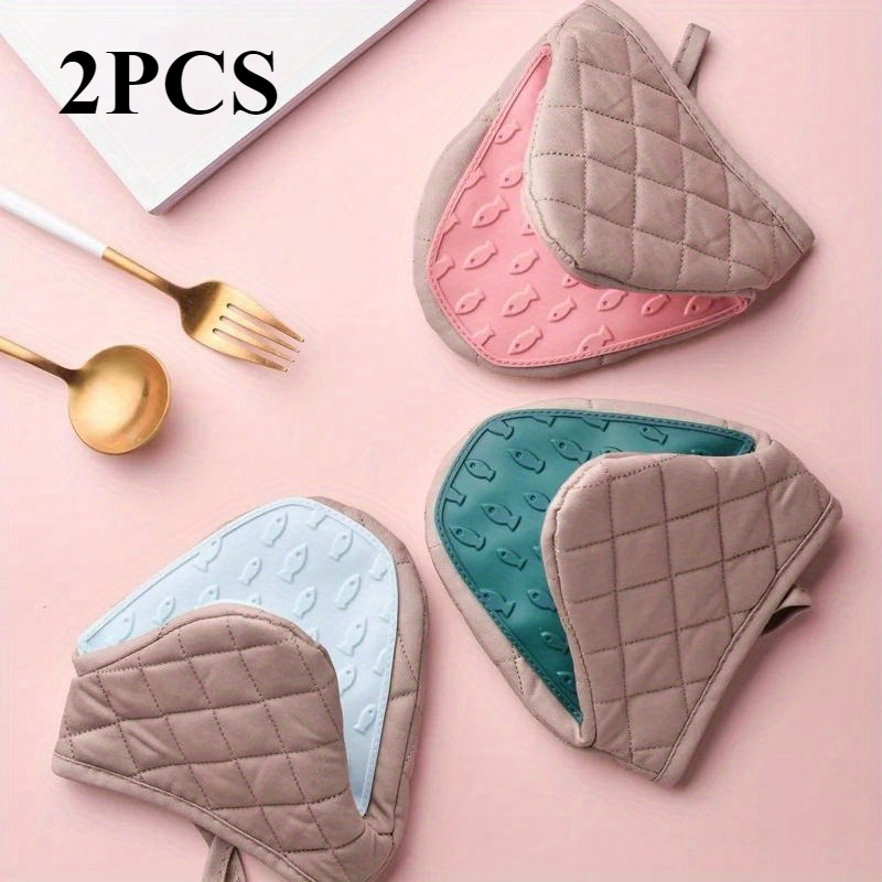 2pcs Silicone Pads | Ergonomic - Oven Mitt Silicone recension och pris