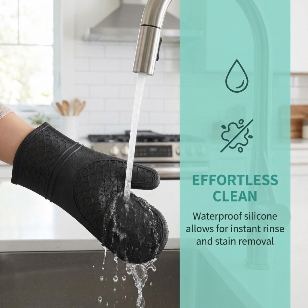 Food Grade Silicone Oven Mitts - Oven Mitt Silicone recension och pris