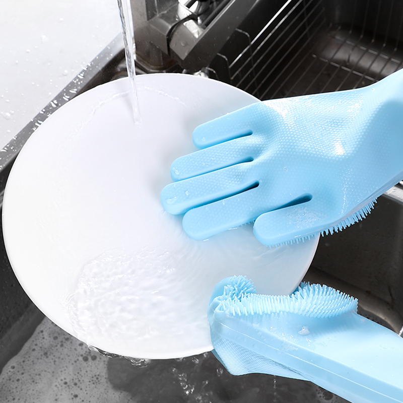 Dishwashing Cleaning Gloves Ma - Dish Glove Rubber recension och pris