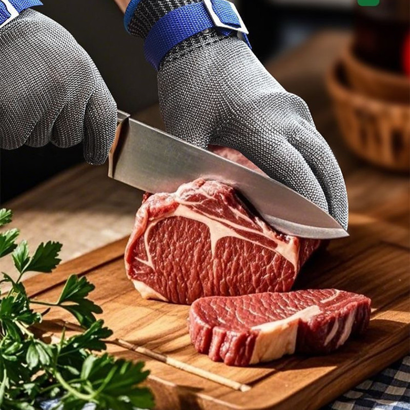 Anti-cut Mesh Metal Glove Safe - Cut Resistant Glove recension och pris