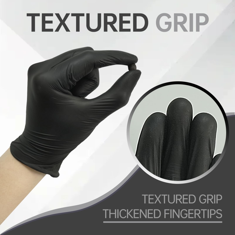 100PCS Black Nitrile Gloves Di - Nitrile Mechanic Glove recension och pris