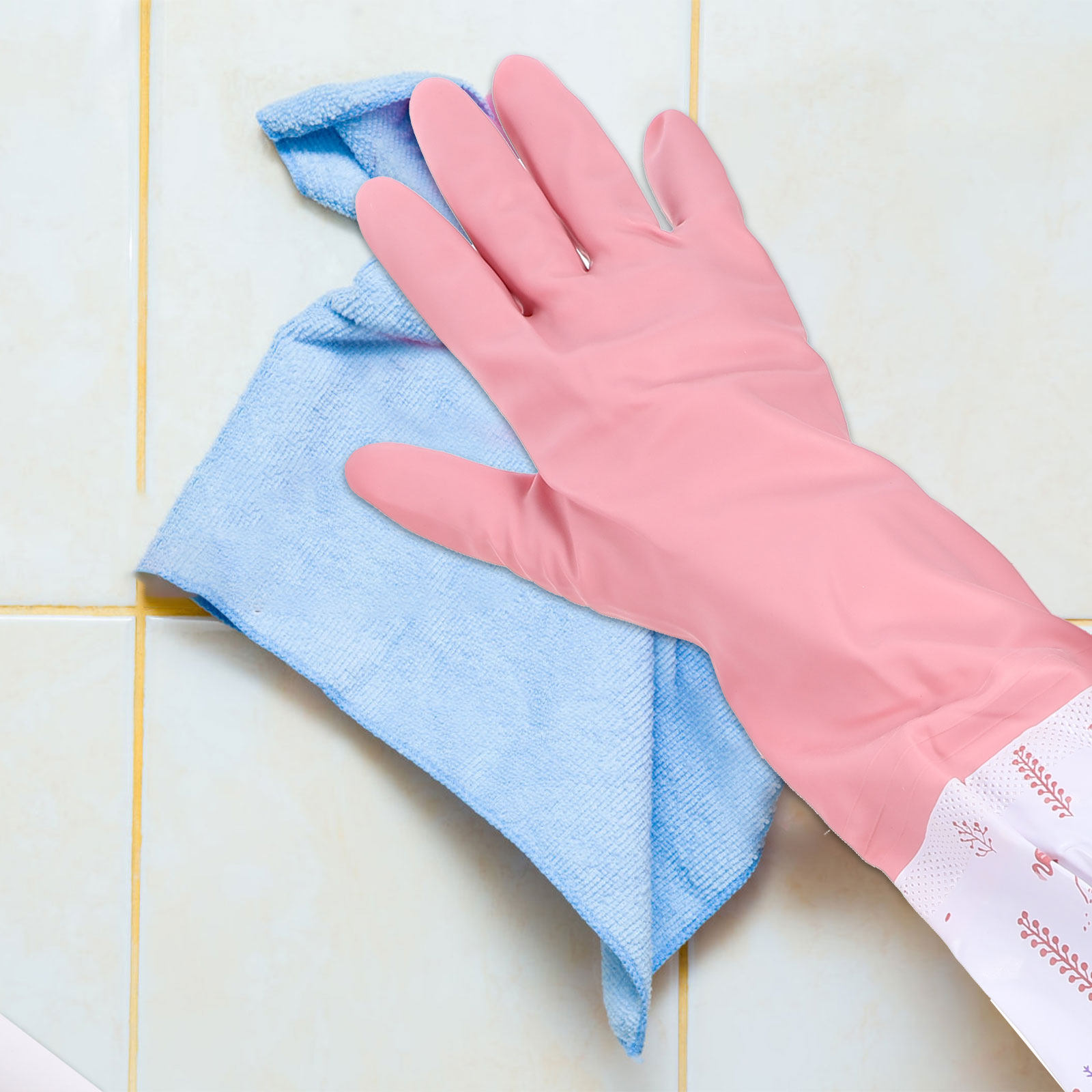 2 Pair Gloves Cleaning Waterpr - Dish Glove Rubber recension och pris