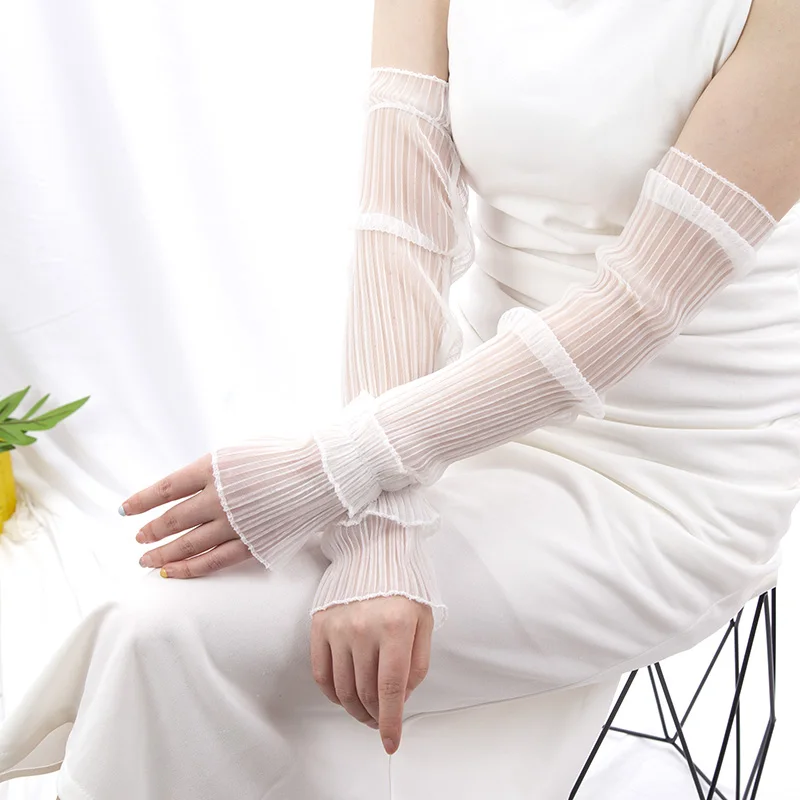 Summer Long Fingerless Gloves  - Fingerless Glove Knit recension och pris